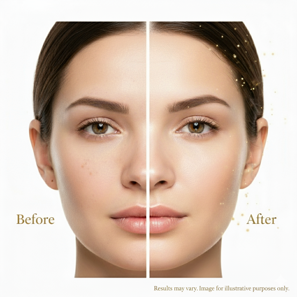 RosGleam™ – Facial Serum with Vitamin C, Ferulic & Hyaluronic Acid (2 oz / 60 ml)