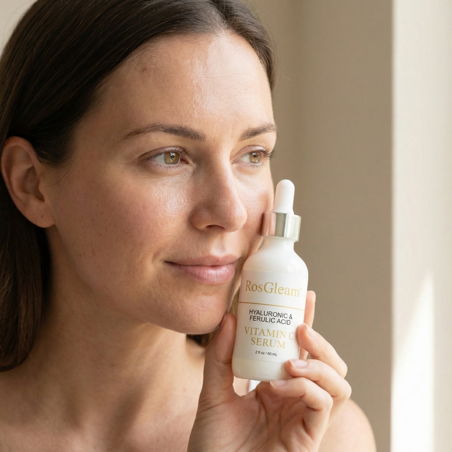 RosGleam™ Vitamin C Facial Serum for Radiant, Healthy-Looking Skin